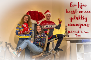 Een fijne kerst en een gelukkig nieuwjaar vanwege het Sterk Te Been Team